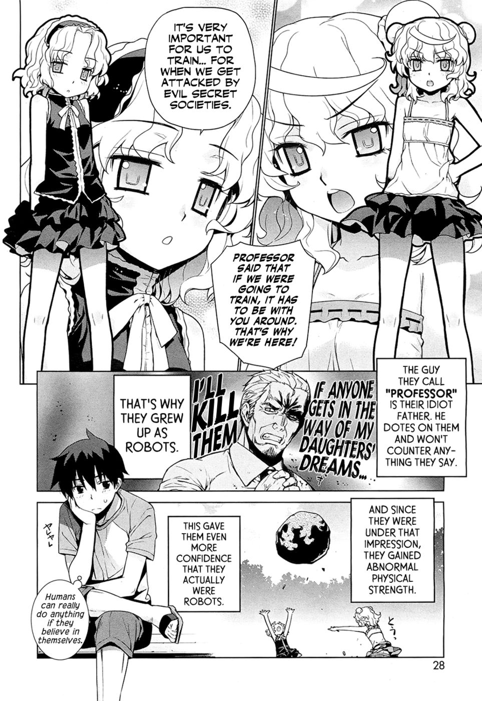 Hentai Manga Comic-Girl RoBot-Read-2